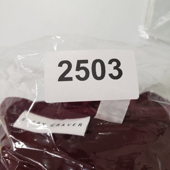 Susan Graver Womens Textured Kimono Set Size 1X Burgundy Stretch Career Church - Picture 13 of 14